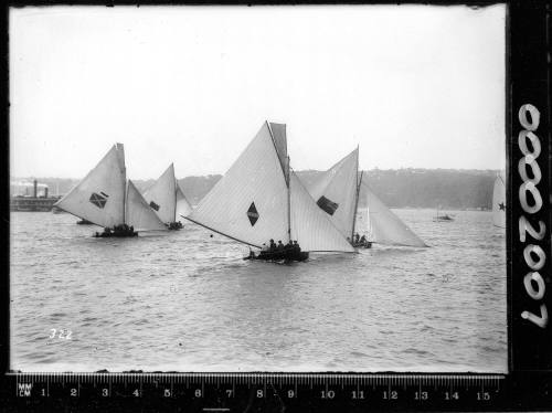 MASCOTTE, ARLINE and BRITANNIA on Sydney Harbour