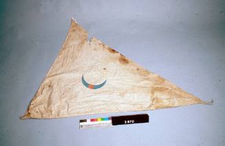 Main sail for model skiff LILY