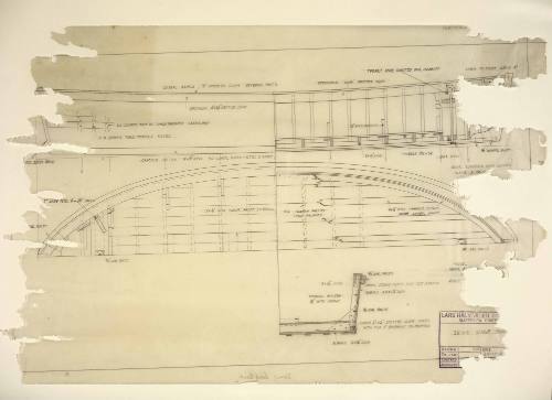 Construction plan of a surf boat