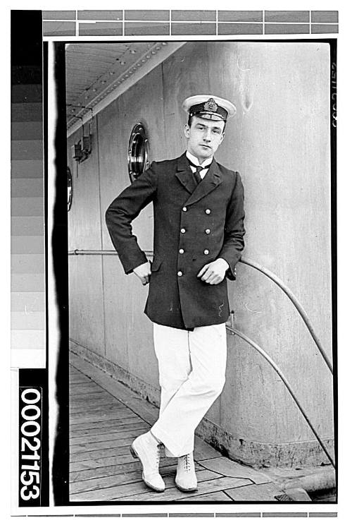 Unidentified merchant marine officer of the White Star Line