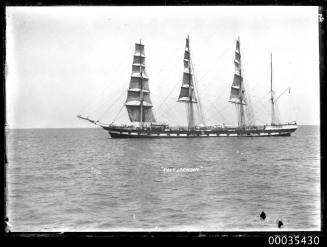 PORT JACKSON training ship - at sea