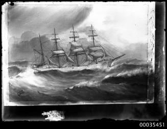 Barque CHILTONFORD in a storm