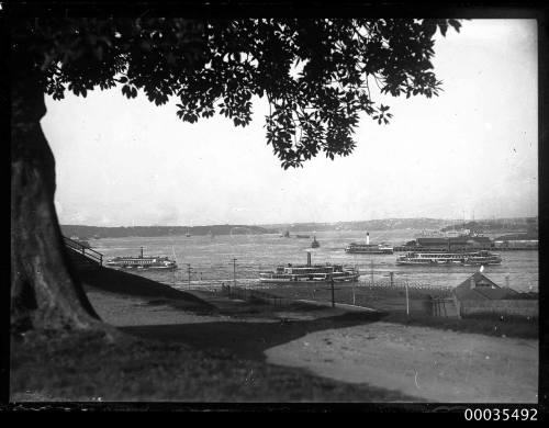 View of Sydney Cove and Circular Quay