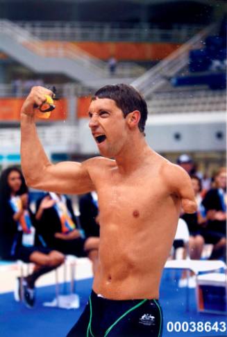 Ben Austin wins gold in men's 100m freestyle S8 final