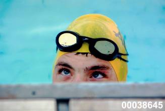 Matt Levi at final swimming camp in Rome
