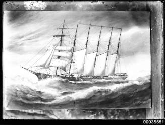 Ship EVERETT G GRIGGS at sea