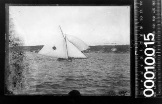 14-footer on Sydney Harbour