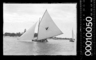 14-footer sailing on Botany Bay