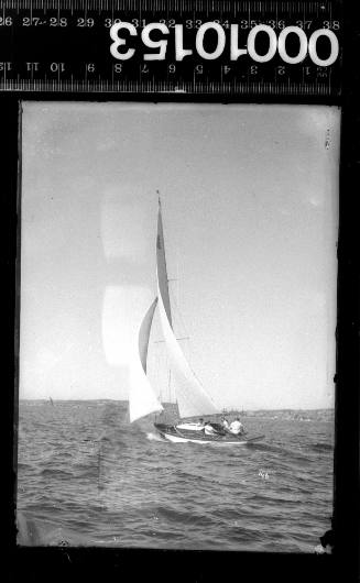 SASC yacht with "A 16" on main sail