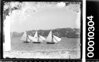 16-foot skiffs on Sydney Harbour, New South Wales