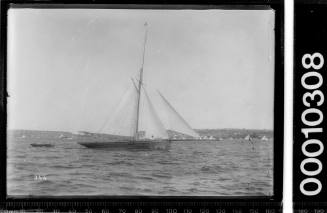 Sailing vessel on Sydney Harbour, New South Wales