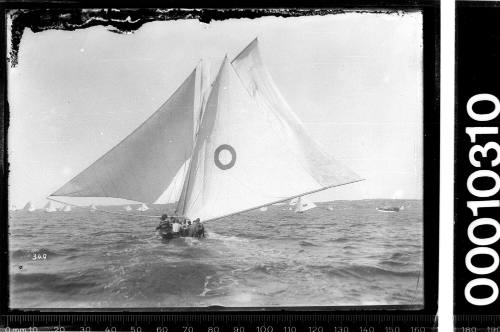 LIFESAVER under sail on Sydney Harbour