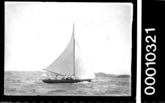 Sailing vessel on Sydney Harbour, New South Wales