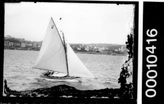 SASC yacht A11 on Sydney Harbour. 