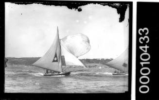 18-footer FURIOUS racing on Sydney Harbour