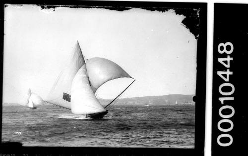 18-footer KISMET racing on Sydney Harbour