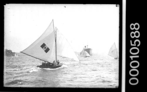 18-footer race on Sydney Harbour