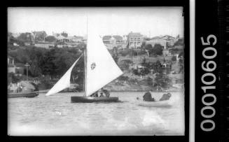 12-foot skiff on the Lane Cove River