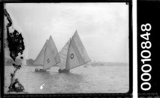 H.C PRESS, LIFESAVER and PASTIME racing on Sydney Harbour