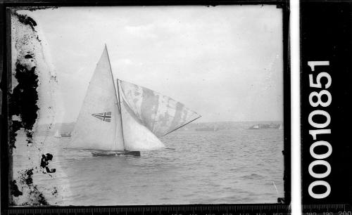 18-footer sailing on Sydney Harbour