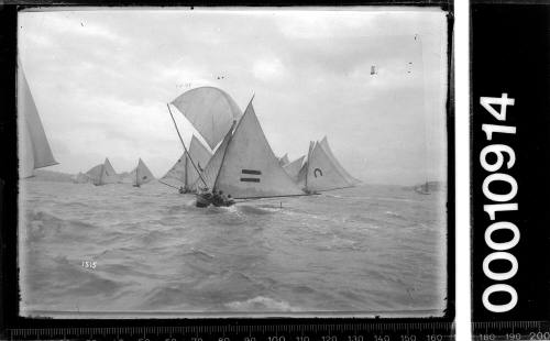 H.C PRESS and PASTIME racing on Sydney Harbour