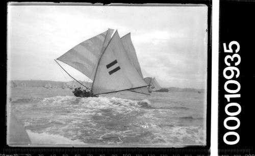 H.C. PRESS racing on Sydney Harbour