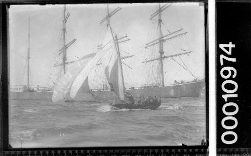 AUSTRALIA passing GUSTAV on Sydney Harbour