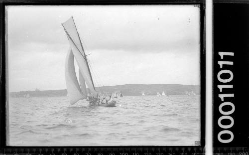 Yacht  CAPRICE (A30) sailing on Sydney Harbour