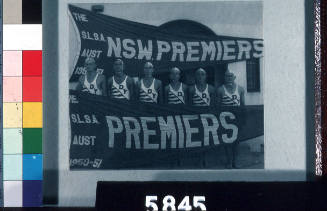 The SLSA  Australian 1950 - 1951 premiers : Dee Why Surf Life Saving Club