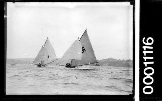 SWASTIKA racing on Sydney Harbour