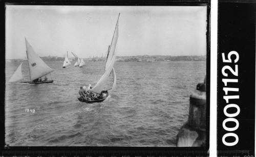 16-ft skiffs on the Parramatta River