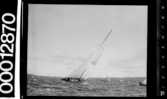 Sailing vessel on Sydney Harbour