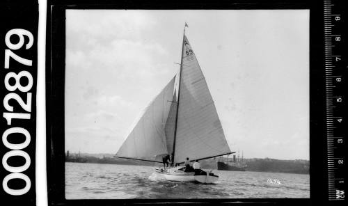 Amateur class yacht, A59, sailing on Sydney Harbour