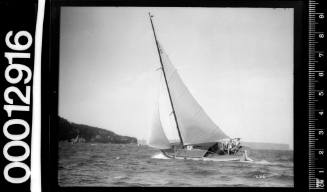 Amateur class yacht, A70, sailing on Sydney Harbour