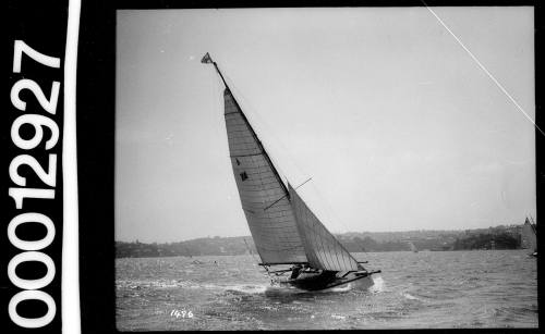 Amateur class yacht, A24, sailing on Sydney Harbour