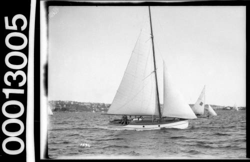 Sailing vessel on Sydney Harbour