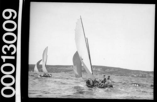 Yacht ELENORA under sail near North Head, Sydney Harbour