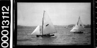 Yachts under sail on Sydney Harbour