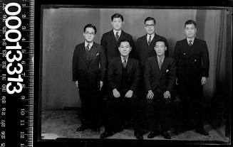 Group portrait of six men