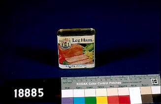 Empty can of ham from BLACKMORES FIRST LADY