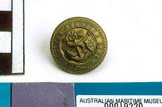 The Aberdeen Line brass button