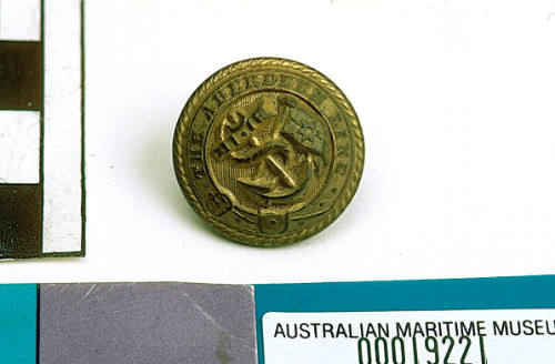 The Aberdeen Line brass button