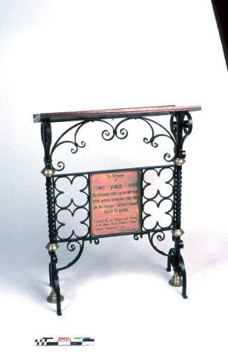 Lectern from the Missions to Seamen's chapel in memory of Henry Spencer Horton