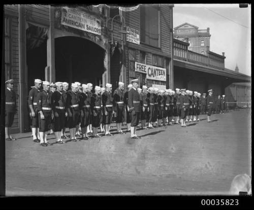 Citizen's Welcome Cafe for American Sailors