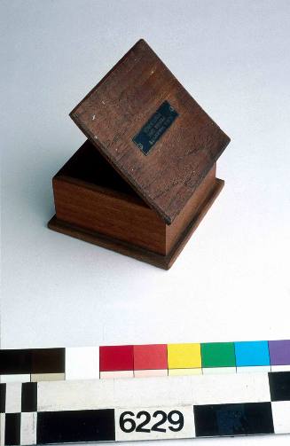 Box - from the teak of HMS WARSPITE
