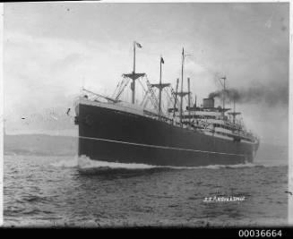 View of SS ARGYLLSHIR underway.