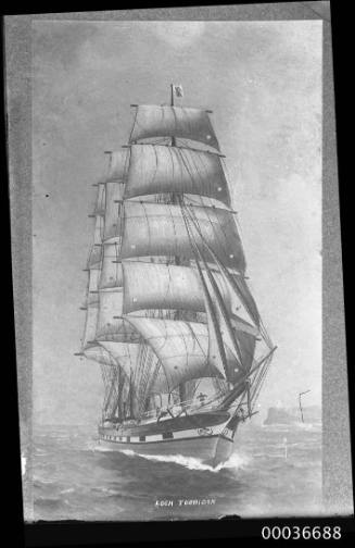 Ship LOCH TORRIDON at sea.