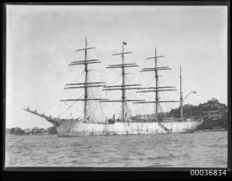 Barque VIKING anchored in Sydney Harbour