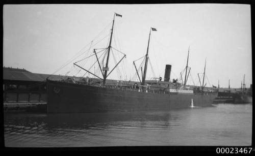 Portside view of SS CUFIC