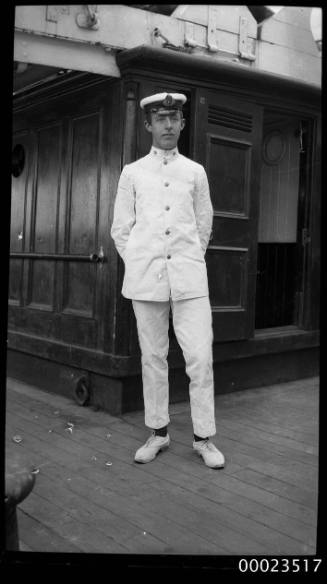 Portrait of a merchant marine officer